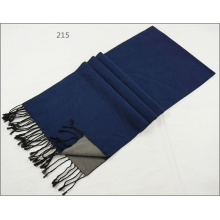Männer Frauen Unisex 2-Tone Reversible Cashmere Feel Winter Warmdruck Dicke gestrickte gewebt Schal (SP824)